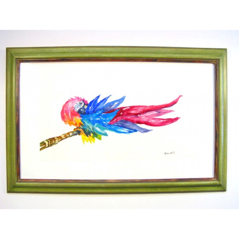 Parrot Birds Framed Art 1