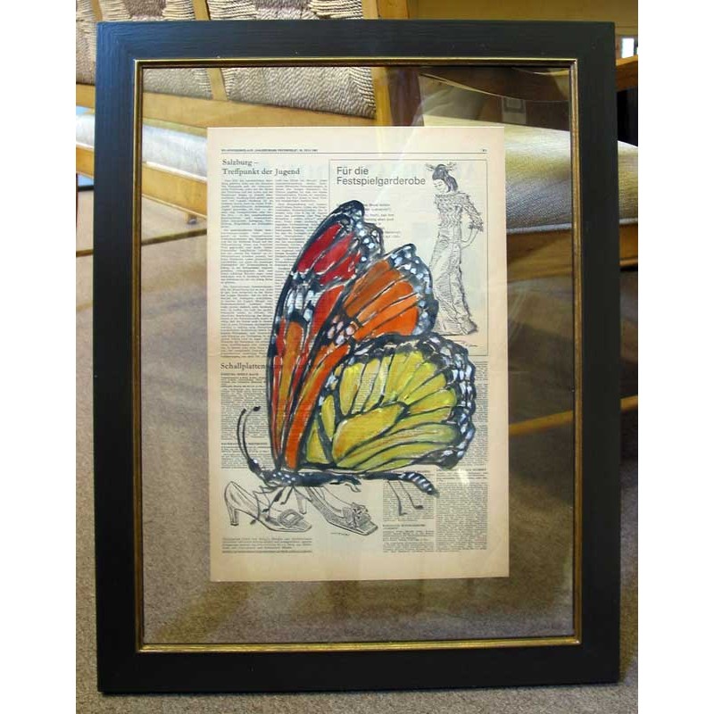 Butterfly Series Framed Art 1